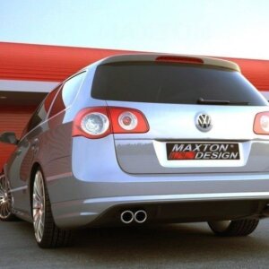 Maxton podaljšek spojlerja za VW PASSAT B6 ( R-LINE LOOK ) 2 EXHAUSTS