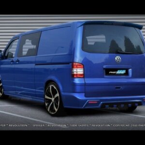 Maxton zadnji odbijač za VW T5 < REVOLUTION > TUV TEILGUTACHTEN