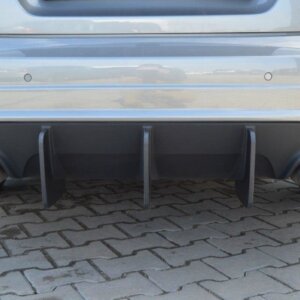 Maxton zadnji difuzor v.1 za Mercedes C W204 AMG-Line (FACELIFT)