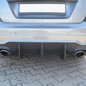 Maxton zadnji difuzor v.2 za Mercedes C W204 AMG-Line (FACELIFT)