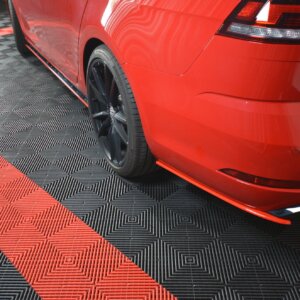 Maxton zadnji stranski difuzorji V.2 za VW GOLF 7 R Variant Facelift