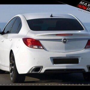 Maxton podaljšek spojlerja za OPEL INSIGNIA SALOON