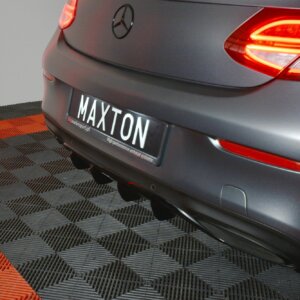 Maxton zadnji difuzor za MERCEDES- BENZ C-CLASS W205 COUPE AMG-LINE