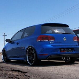 Maxton zadnji difuzor za VW Golf V R32 Look for VW Golf VI GTI