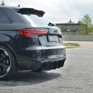 Maxton zadnji difuzor V.1 za Audi RS3 8V FL Sportback