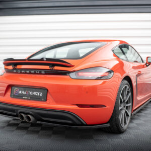 Maxton zadnji stranski difuzorji za Porsche 718 Cayman 982c