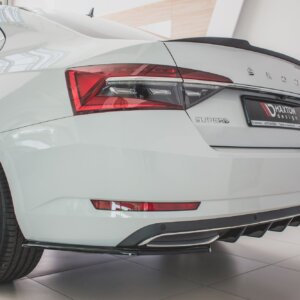 Maxton zadnji stranski difuzorji za Skoda Superb Liftback / Combi Mk3 Facelift