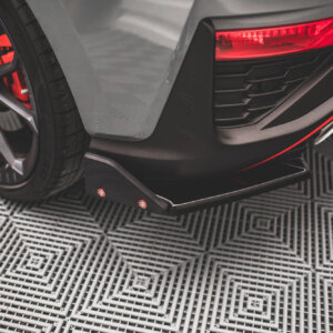 Maxton zadnji stranski difuzorji V.1 + Flaps za Hyundai I30 N Hatchback Mk3 Facelift