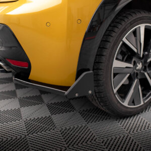 Maxton zadnji stranski difuzorji V.1 + Flaps za Peugeot 208 GT Mk2