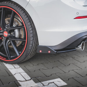 Maxton zadnji stranski difuzorji V.2 + loputice za Volkswagen Golf GTI / GTE Mk8