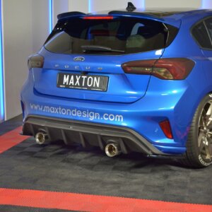 Maxton zadnji stranski difuzorji V.2 (za zadnji difuzor v.1) za Ford Focus Hatchback ST-Line
