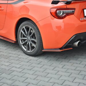 Maxton zadnji stranski difuzorji V.2 za Toyota GT86 Facelift