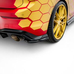 Maxton zadnji stranski difuzorji V.3 za Volkswagen Golf GTI Clubsport Mk8 Facelift