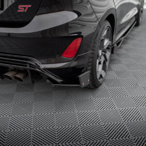 Maxton zadnji stranski difuzorji V.4 + Flaps za Ford Fiesta ST Mk8