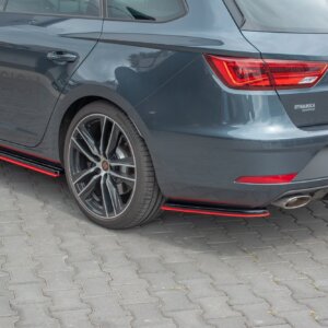 Maxton zadnji stranski difuzorji V.4 za Seat Leon Cupra Mk3 FL Sportstourer