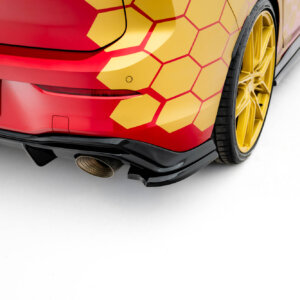 Maxton zadnji stranski difuzorji V.4 za Volkswagen Golf GTI Clubsport Mk8 Facelift