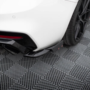Maxton zadnji stranski difuzorji V.5 + Flaps (For rear valance V.3) za BMW 1 M-Pack / M140i F20 Facelift