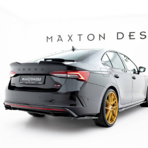 Maxton zadnji stranski difuzorji V.5 za Skoda Octavia RS Liftback / Combi Mk4 / Mk4 Facelift
