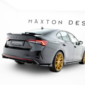 Maxton zadnji stranski difuzorji V.6 za Skoda Octavia RS Liftback / Combi Mk4 / Mk4 Facelift