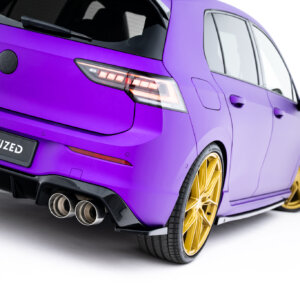 Maxton zadnji stranski difuzorji V.6 za Volkswagen Golf R Hatchback Mk8 Facelift