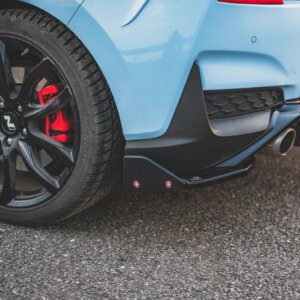 Maxton zadnji stranski difuzorji V.7 + Flaps za Hyundai I30 N Mk3 Hatchback