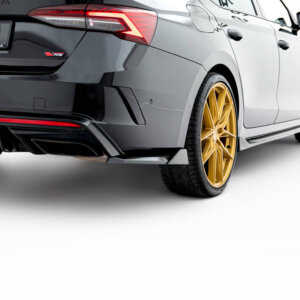 Maxton zadnji stranski difuzorji V.8 za Skoda Octavia RS Liftback / Combi Mk4 Facelift