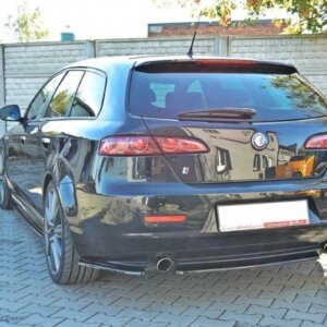 Maxton zadnji splitter za ALFA ROMEO 159 (brez navpičnih palic)