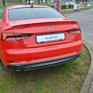 Maxton zadnji splitter za Audi A5 F5 S-Line (brez navpičnih palic)