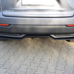 Maxton zadnji splitter za Lexus NX Mk1 H (z vertikalnimi palicami)