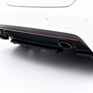 Maxton zadnji splitter (WITH VERTICAL BARS) za MERCEDES-BENZ W176 AMG-LINE PREFACE
