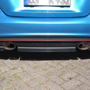 Maxton zadnji splitter (WITHOUT VERTICAL BARS) za MERCEDES-BENZ W176 AMG-LINE PREFACE