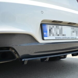 Maxton zadnji splitter za BMW 6 Gran Coupé MPACK (with a vertical bar)