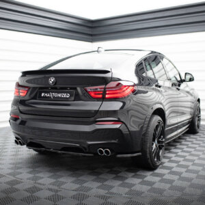 Maxton zadnji splitter za BMW X4 M-PACK (with a vertical bar)