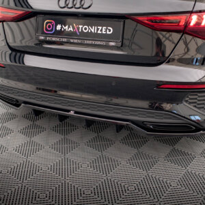 Maxton zadnji splitter (with vertical bars) za Audi A3 S-Line Sedan 8Y