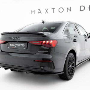 Maxton zadnji splitter (with vertical bars) za Audi A3 Sedan 8Y