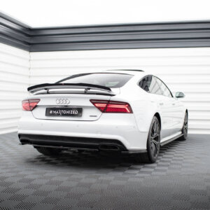 Maxton zadnji splitter (with vertical bars) za Audi A7 S-Line C7 Facelift