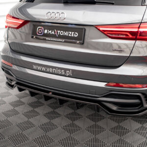 Maxton zadnji splitter (with vertical bars) za Audi Q3 S-Line SUV F3