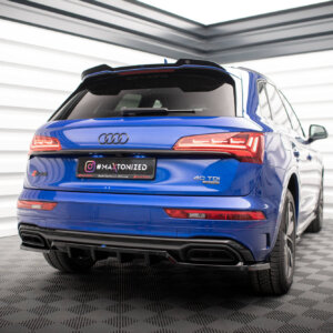 Maxton zadnji splitter (with vertical bars) za Audi Q5 S-Line SUV Mk2 Facelift