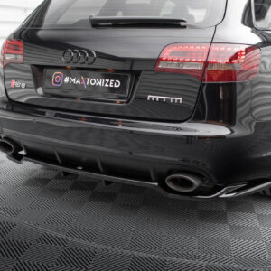 Maxton zadnji splitter (with vertical bars) za Audi RS6 Avant C6