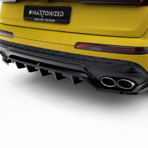 Maxton zadnji splitter (with vertical bars) za Audi SQ7 Mk2 (4M) Facelift