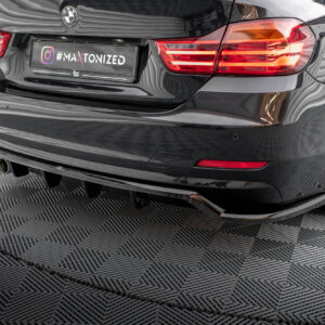 Maxton zadnji splitter (z navpičnimi palicami) za BMW 4 Gran Coupe F36