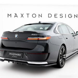 Maxton zadnji splitter (z navpičnimi palicami) za BMW 7 G70