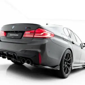 Maxton zadnji splitter (z navpičnimi palicami) za BMW M5 F90 / F90 Facelift