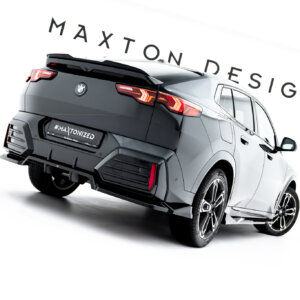 Maxton zadnji splitter (z navpičnimi palicami) za BMW X2 M-Pack / iX2 U10