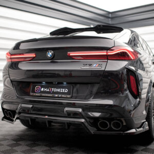 Maxton zadnji splitter (z navpičnimi palicami) za BMW X6 M F96