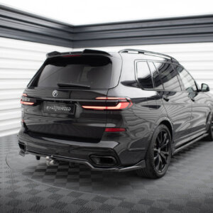 Maxton zadnji splitter (z navpičnimi palicami) za BMW X7 M-Pack G07 Facelift