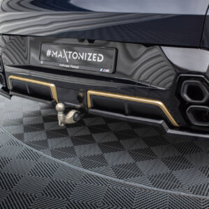 Maxton zadnji splitter (z navpičnimi palicami) za BMW XM G09