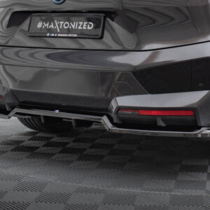 Maxton zadnji splitter (z navpičnimi palicami) za BMW iX M-Pack i20