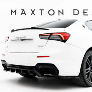 Maxton zadnji splitter (z navpičnimi palicami) za Maserati Ghibli Modena Mk3 Facelift