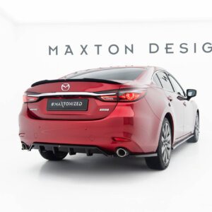 Maxton zadnji splitter (z navpičnimi palicami) za Mazda 6 Sedan Mk3 Facelift